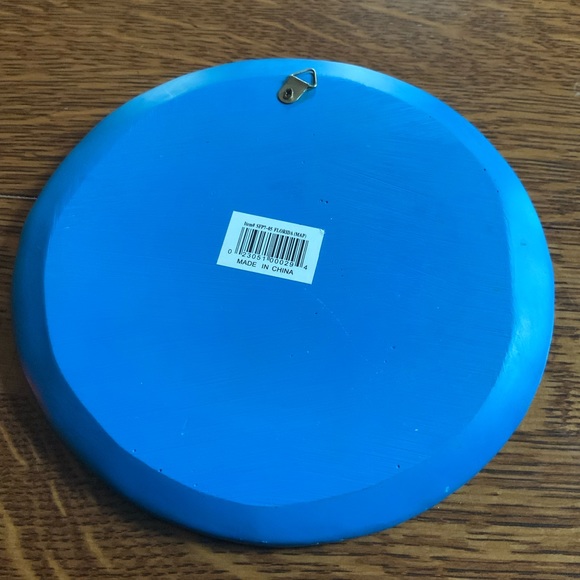 Florida souvenir wall plaque 6.85 inches diameter w/ hanger in back - Picture 2 of 8